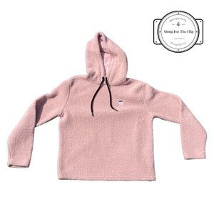 Fila Pink Fleece Hoodie